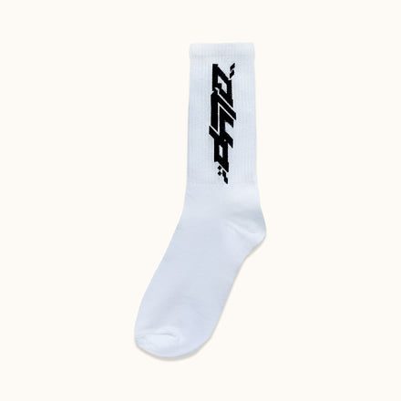 BLUP LOGO SOCKS - WHITE