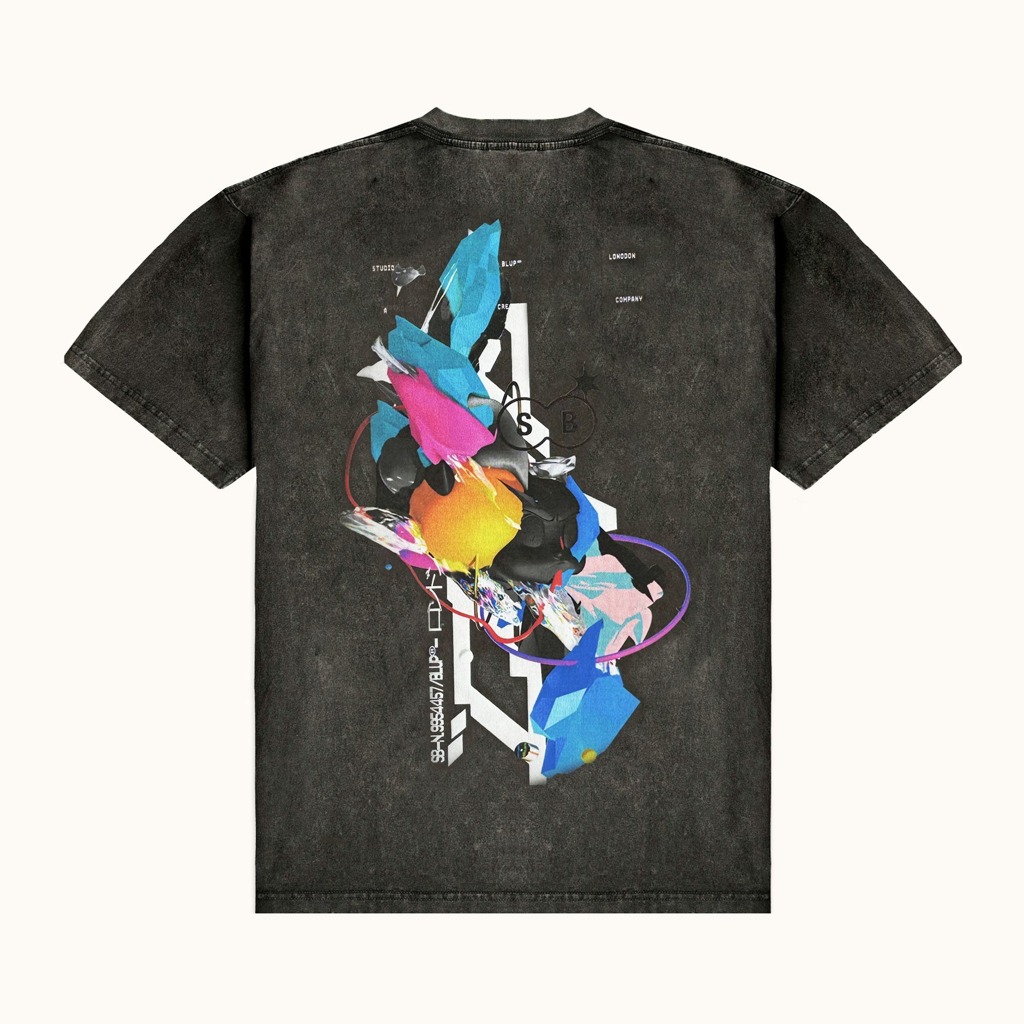 BLUP ASTRO-BOI T-SHIRT (CHARCOAL)