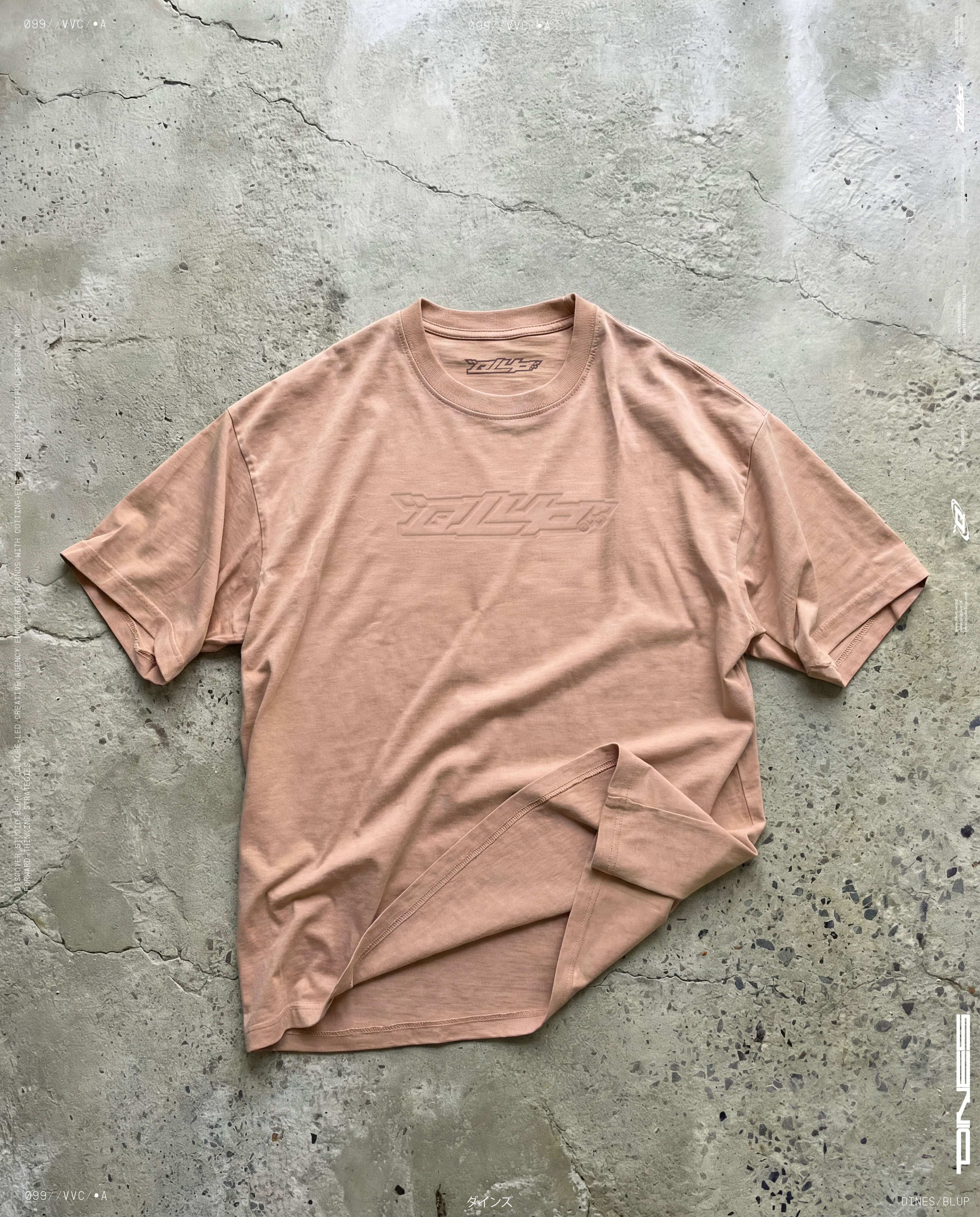 BLUP® 3D LOGO TEE - BLOSSOM