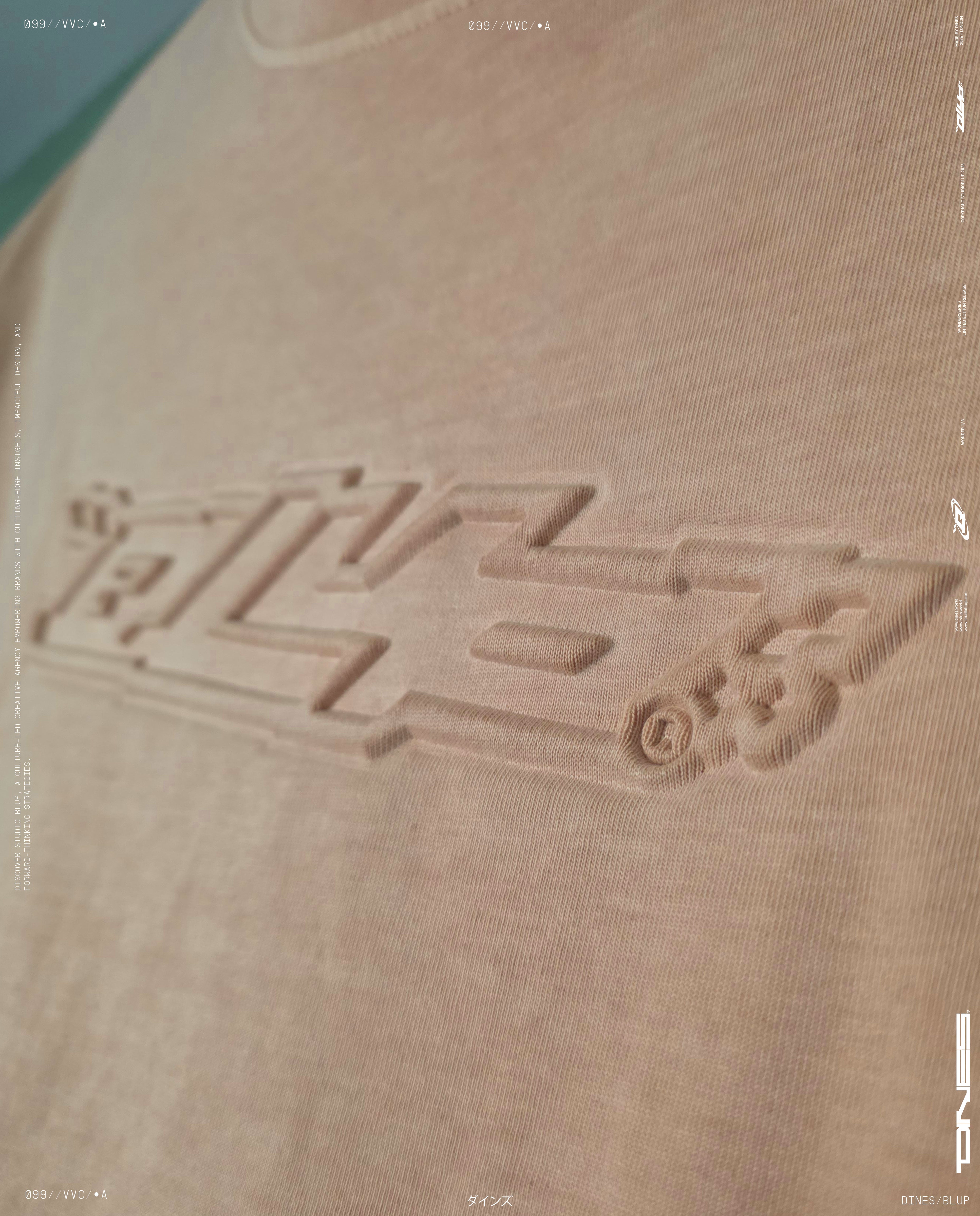BLUP® 3D LOGO TEE - BLOSSOM