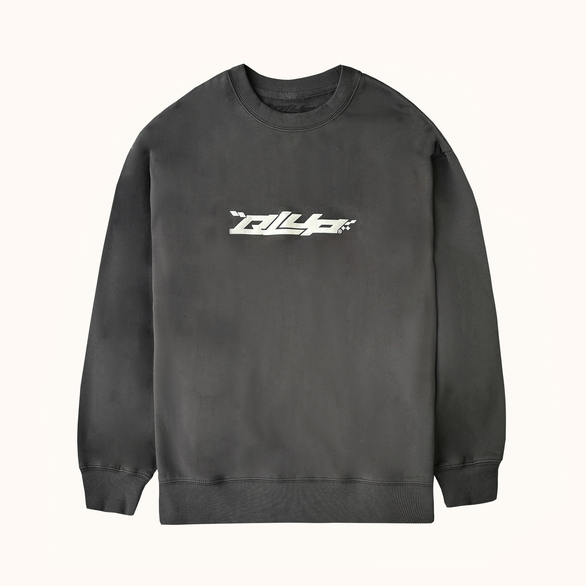 BLUP LOGO SWEATSHIRT (CHARCOAL)